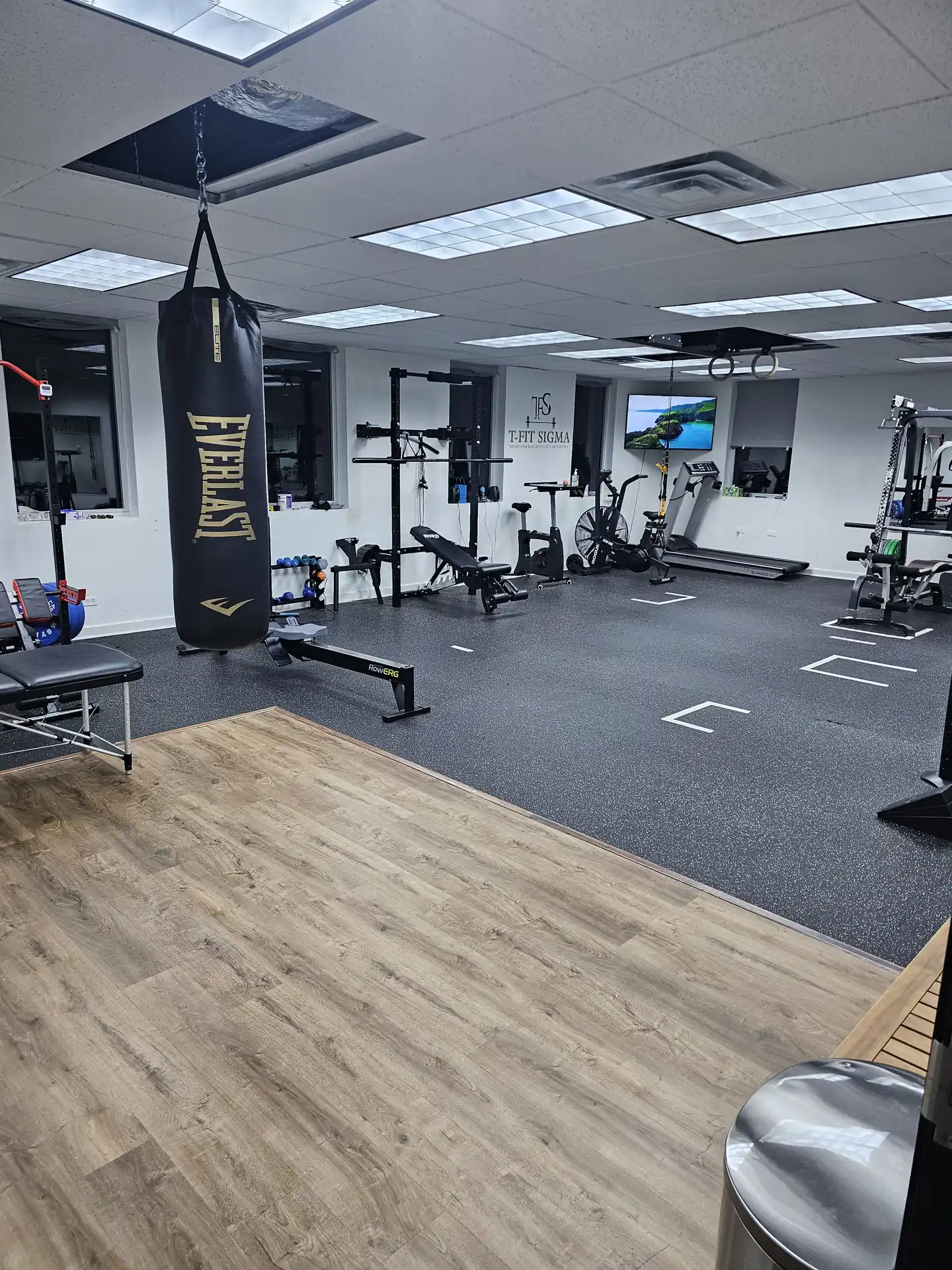 Personal training session at Zenlight